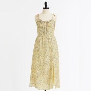 Hollister Women’s Floral Sleeveless Green Maxi Sundress Size Medium